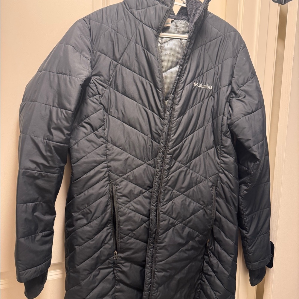 Columbia Women's Black Quilted Utility Jacket